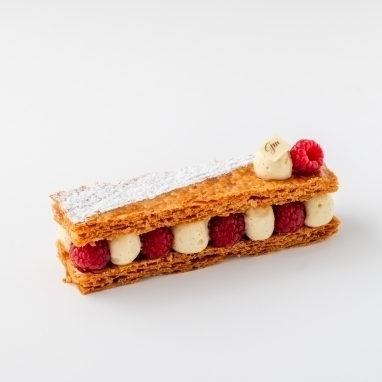 millefeuille framboise individuel